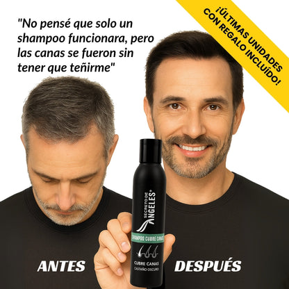 Shampoo Cubre Canas Secreto de Ángeles + 2 Regalos