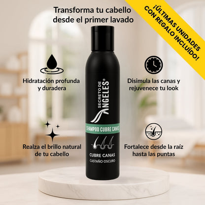 Shampoo Cubre Canas Secreto de Ángeles + 2 Regalos